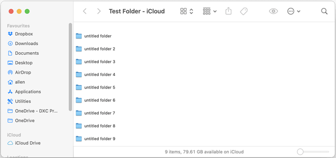 Screenshot - iCloud