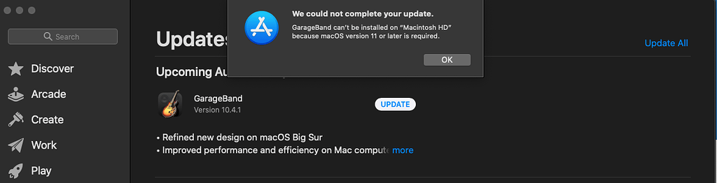 Mac Will Not Update