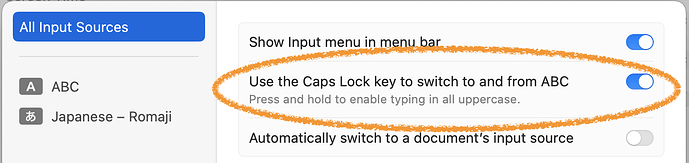 Changing the Role of the Caps Lock Key