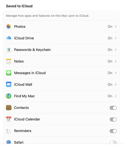 iCloud settings 05-06-2026 #1