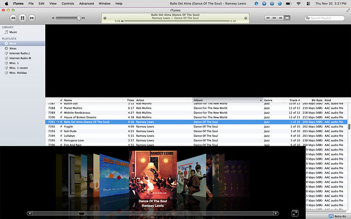 iTunes 10.7 Tahoe