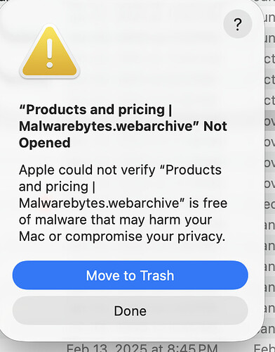 Screenshot from Tidbits Talk