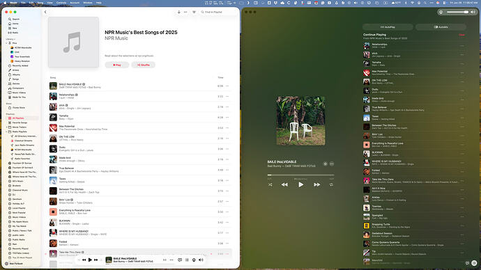 Apple Music desktop