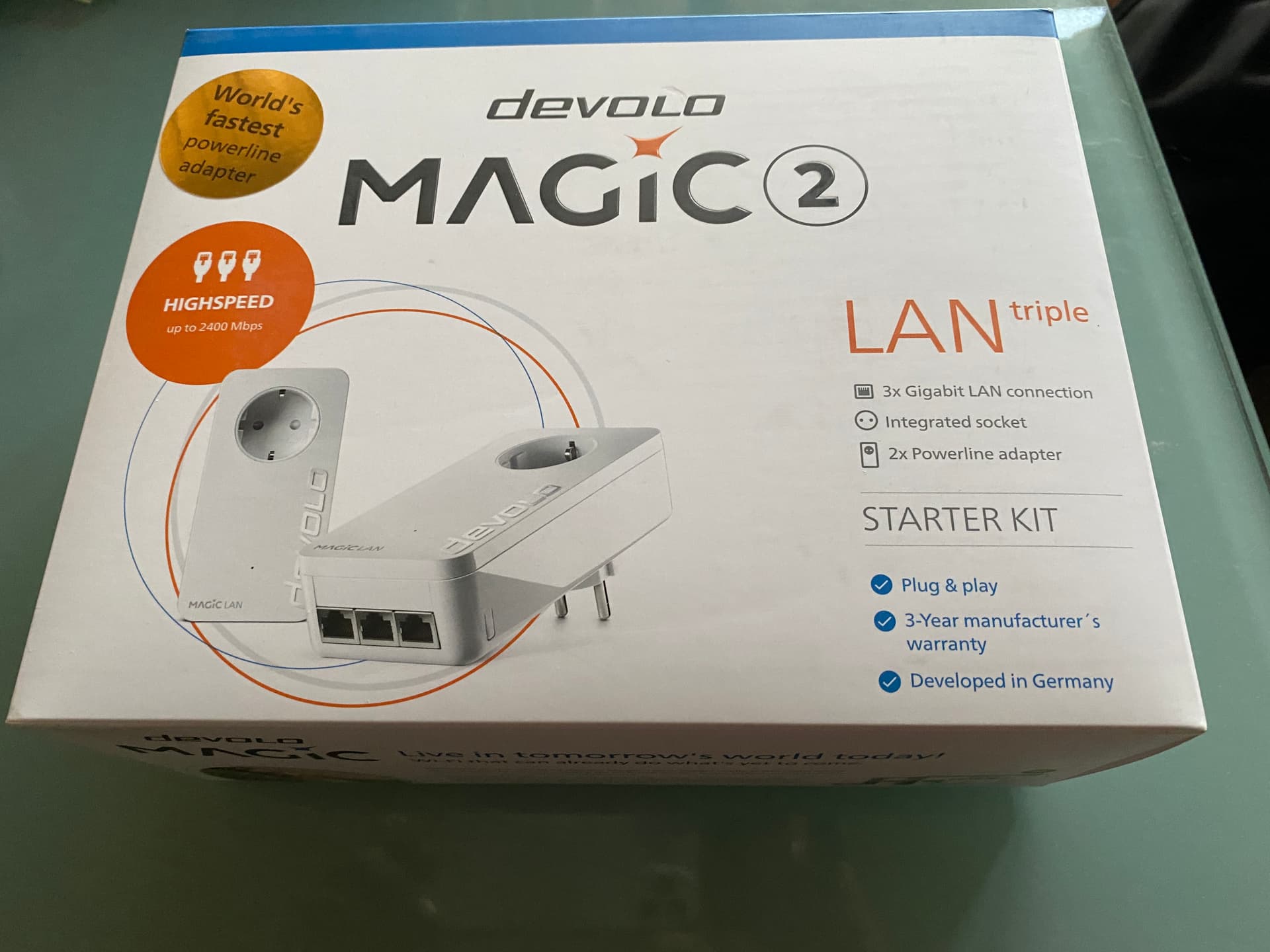  devolo Magic 2 LAN triple Powerline Starter Kit