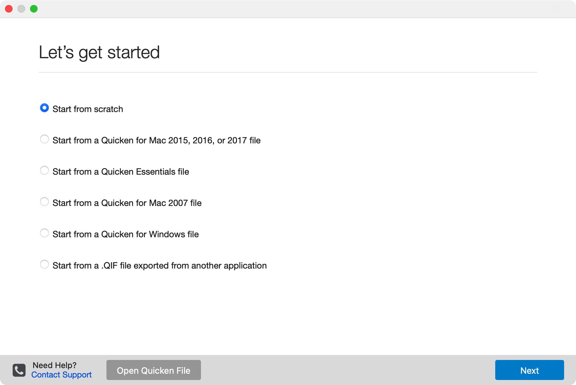 when is quicken 2015 support discontinued