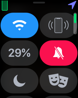 Where is the i icon on store apple watch series 1