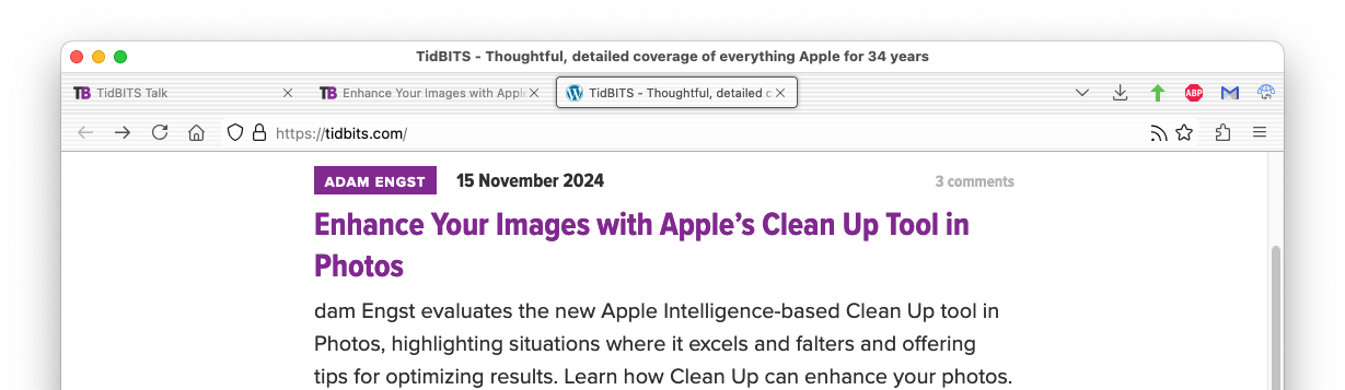 Enhance Your Images With Apple s Clean Up Tool In Photos TidBITS