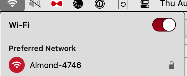 Red Wifi Icon?