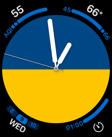 Ukranian Watch Face